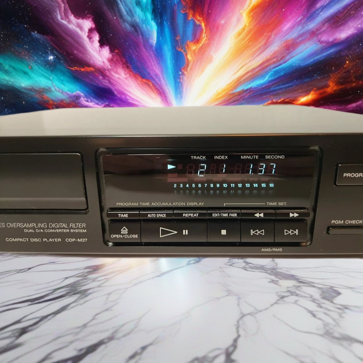 Sony CDP-M27 Compact Disc Player 4 times oversampling *Refurbished* Like NEW