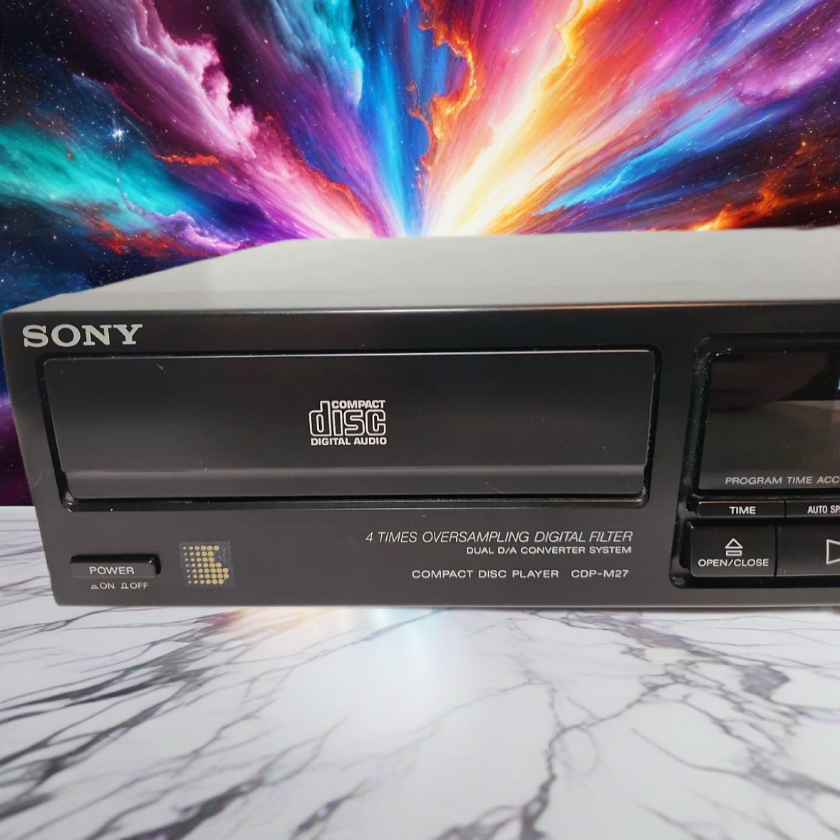 Sony CDP-M27 Compact Disc Player 4 times oversampling *Refurbished* Like NEW