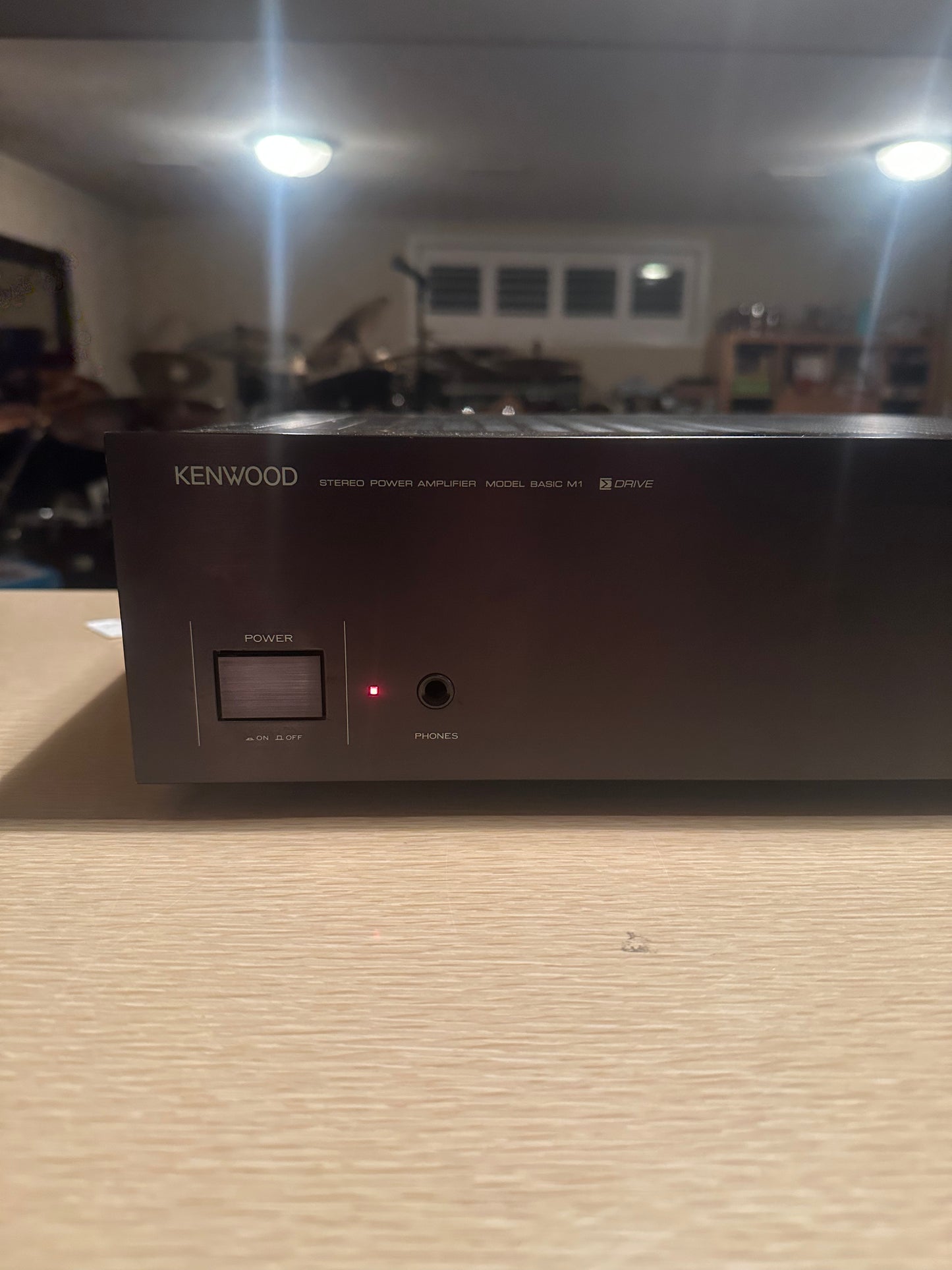 Kenwood Stereo Power Amplifier Model Basic M1 *Serviced* 105 WPC Very Rare 🔥