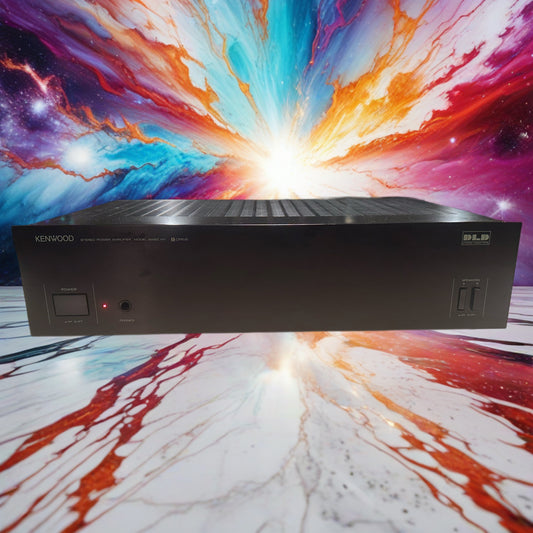 Kenwood Stereo Power Amplifier Model Basic M1 *Serviced* 105 WPC Very Rare 🔥