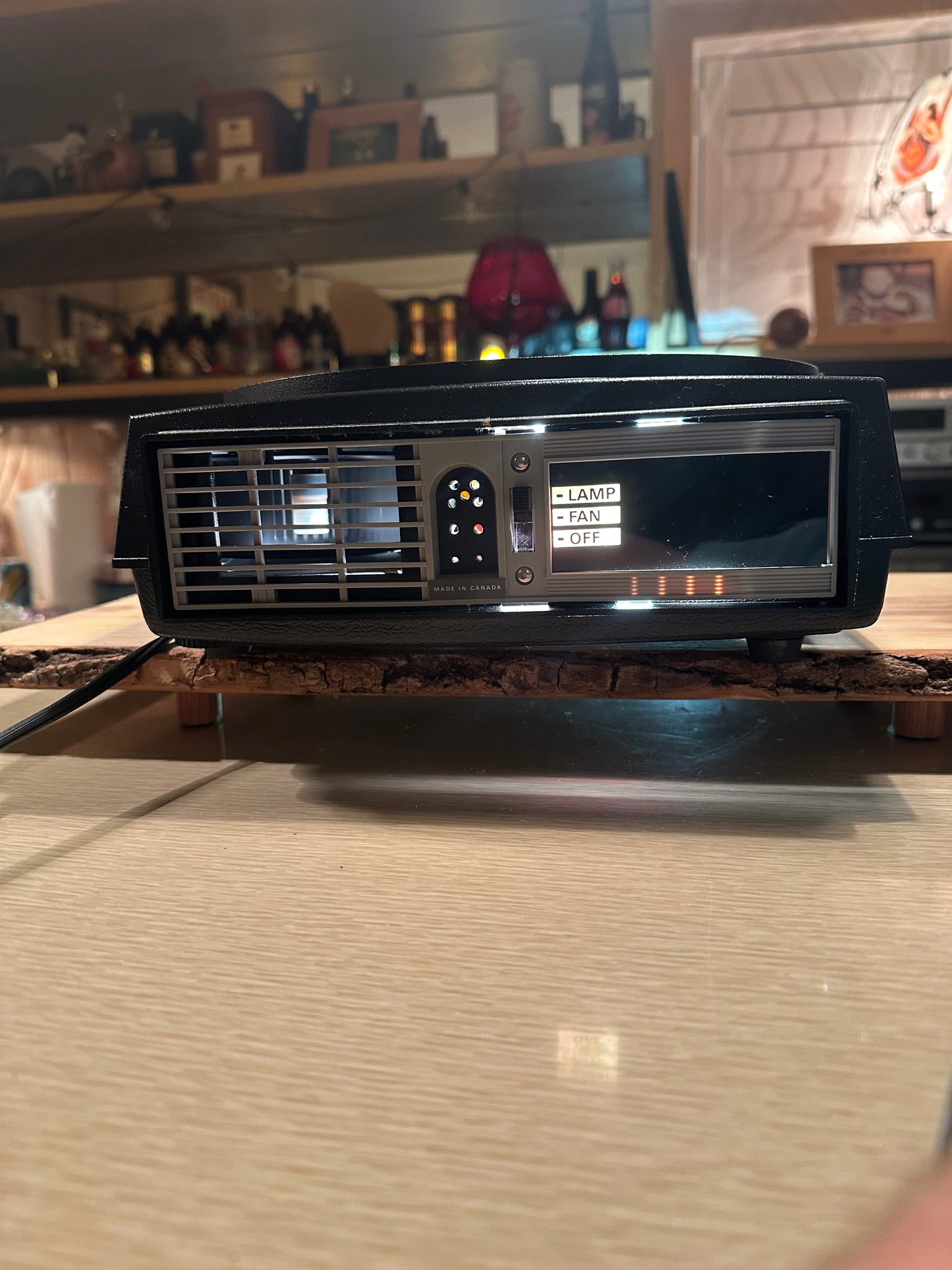 Kodak Carousel 760H Slide Projector Slide Trays Remote Leather Bag Slides Works!