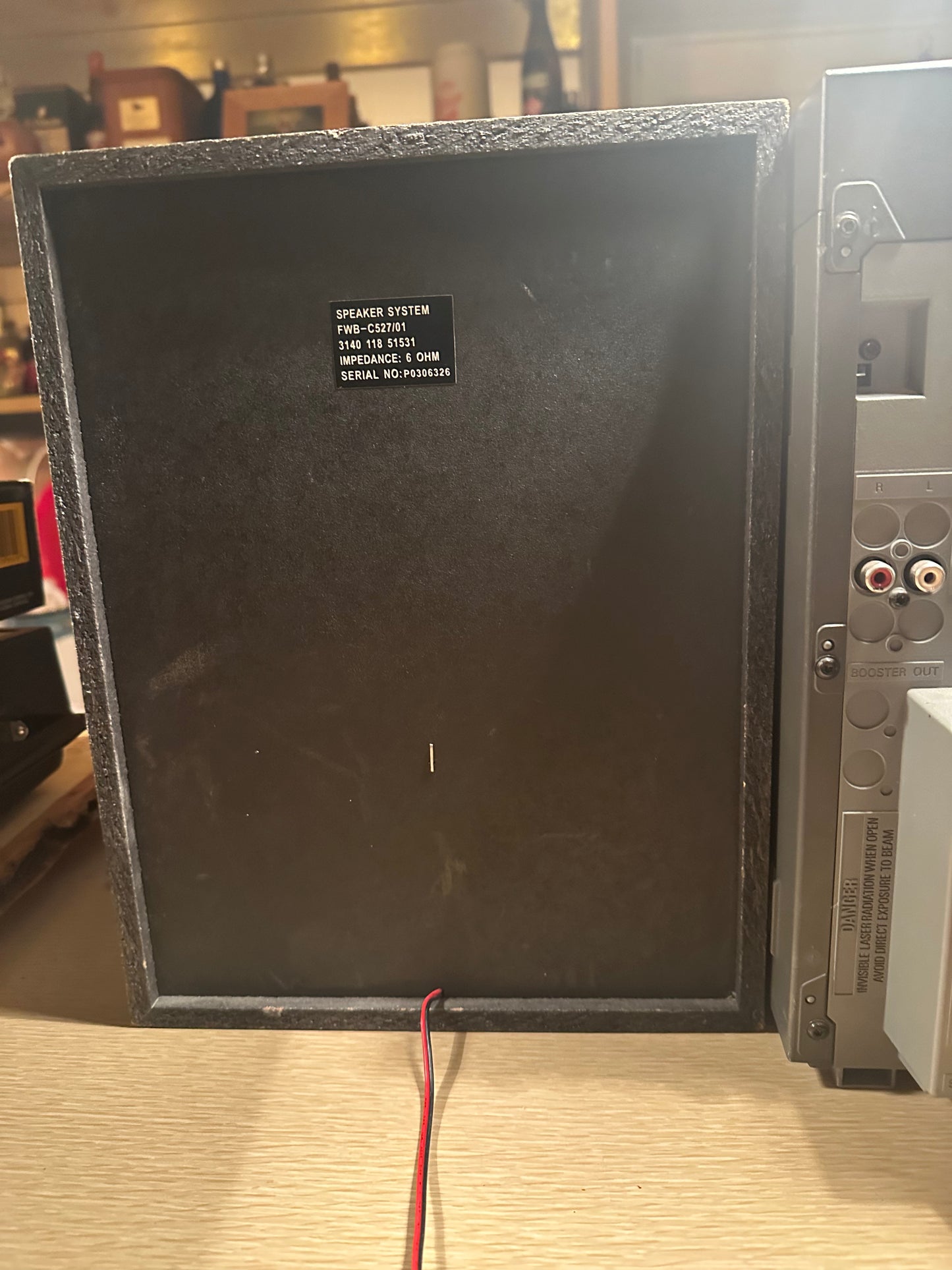 Philips FW-C527/37 Dual Cassettes 3 CD Changer Tested and Working