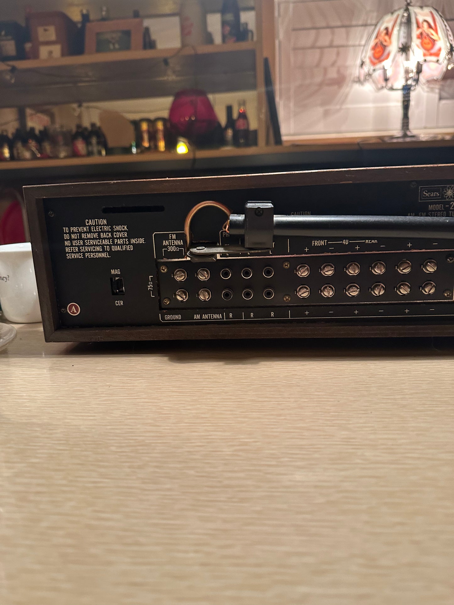 Vintage SEARS Solid State AM/FM Stereo Amp Pre-Amplifier Model 28470 *Serviced*