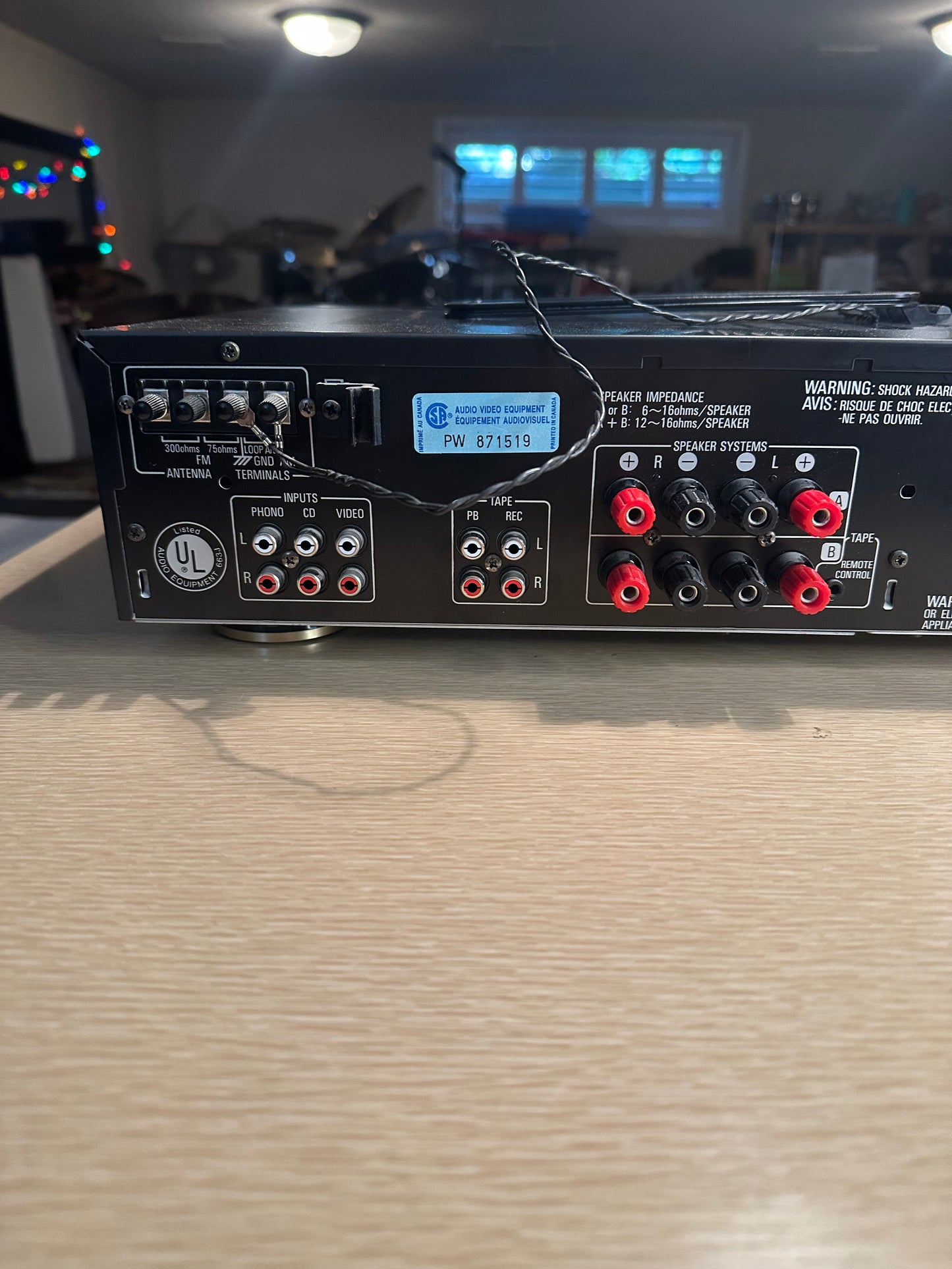 Vintage Denon DRA-345R AM/FM Receiver Amplifier *Serviced* Rare High Fidelity🔥