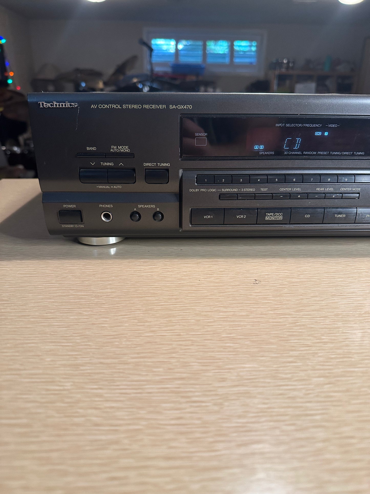 Technics SA-GX470 AV Control Stereo Receiver – Used, Fully Working *Serviced*