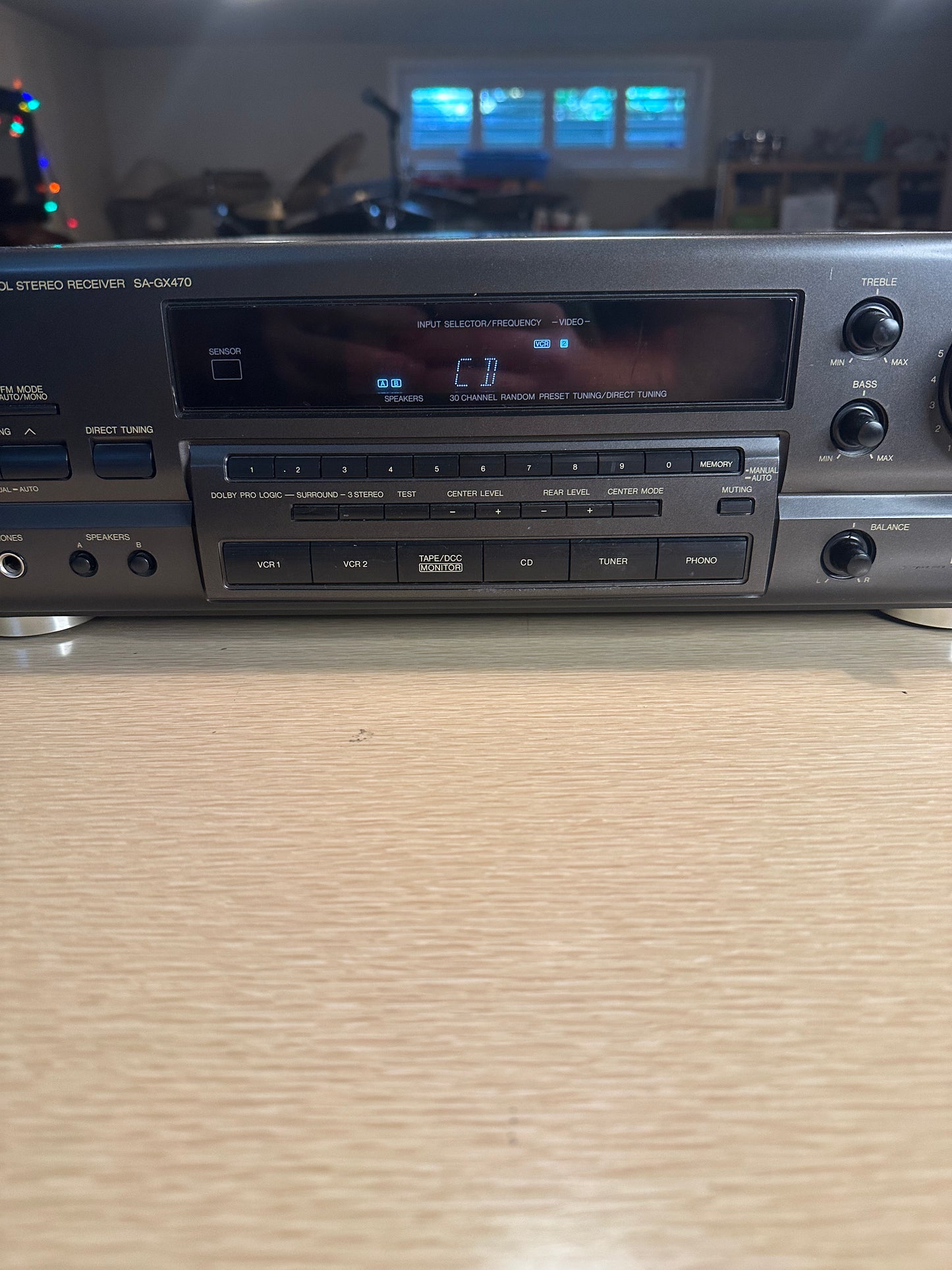 Technics SA-GX470 AV Control Stereo Receiver – Used, Fully Working *Serviced*