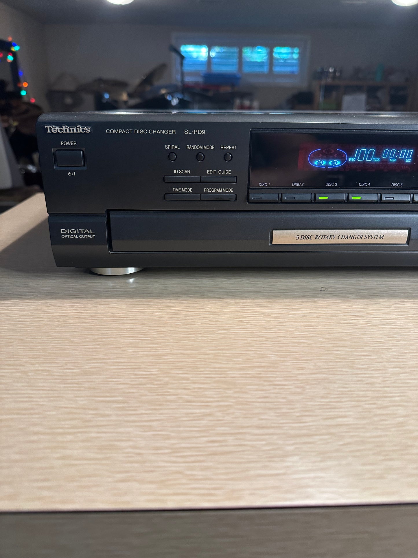 Technics SL-PD9 CD Changer 5 Compact Disc Player HiFi Stereo Vintage *Serviced*