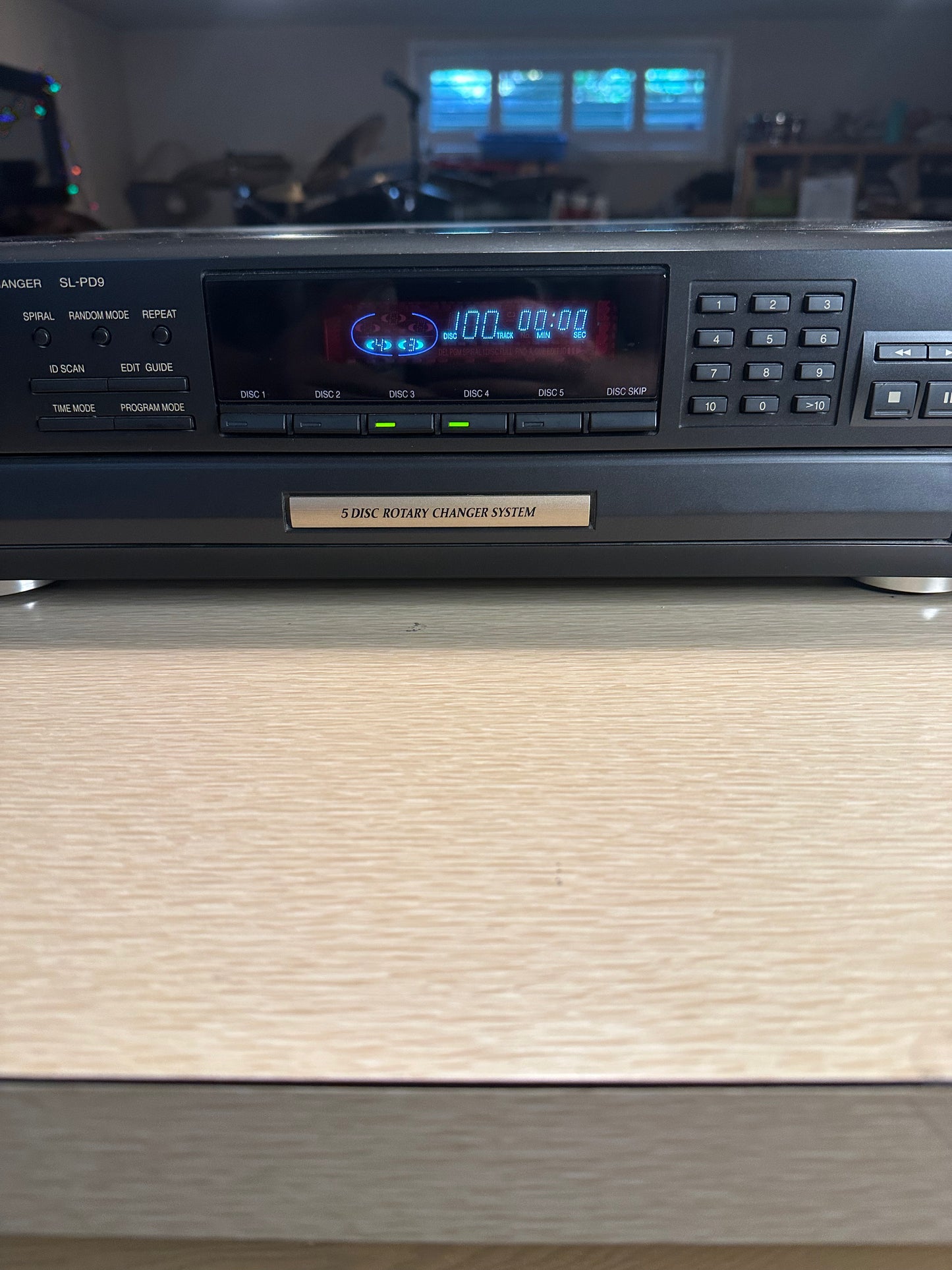 Technics SL-PD9 CD Changer 5 Compact Disc Player HiFi Stereo Vintage *Serviced*