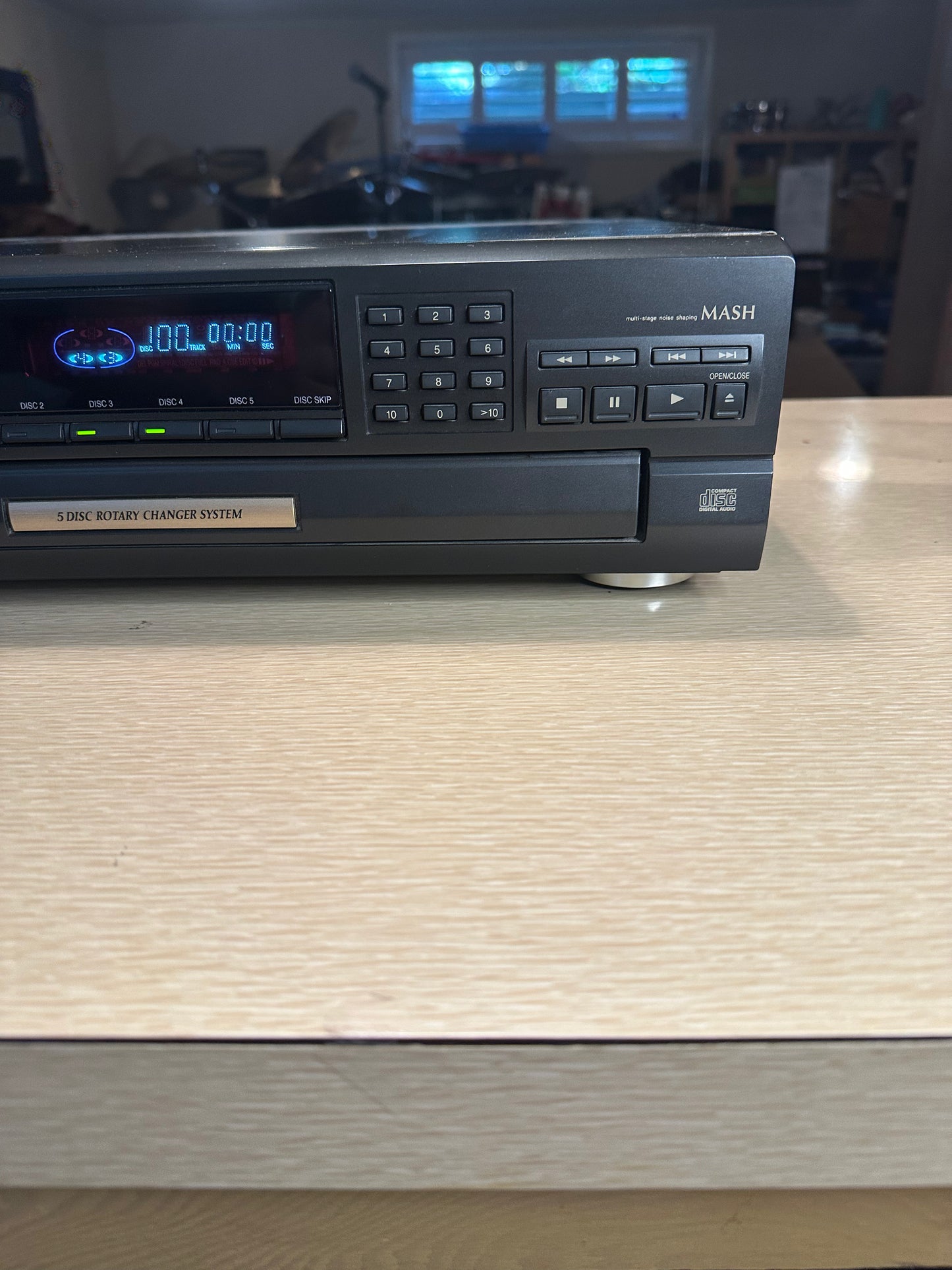 Technics SL-PD9 CD Changer 5 Compact Disc Player HiFi Stereo Vintage *Serviced*