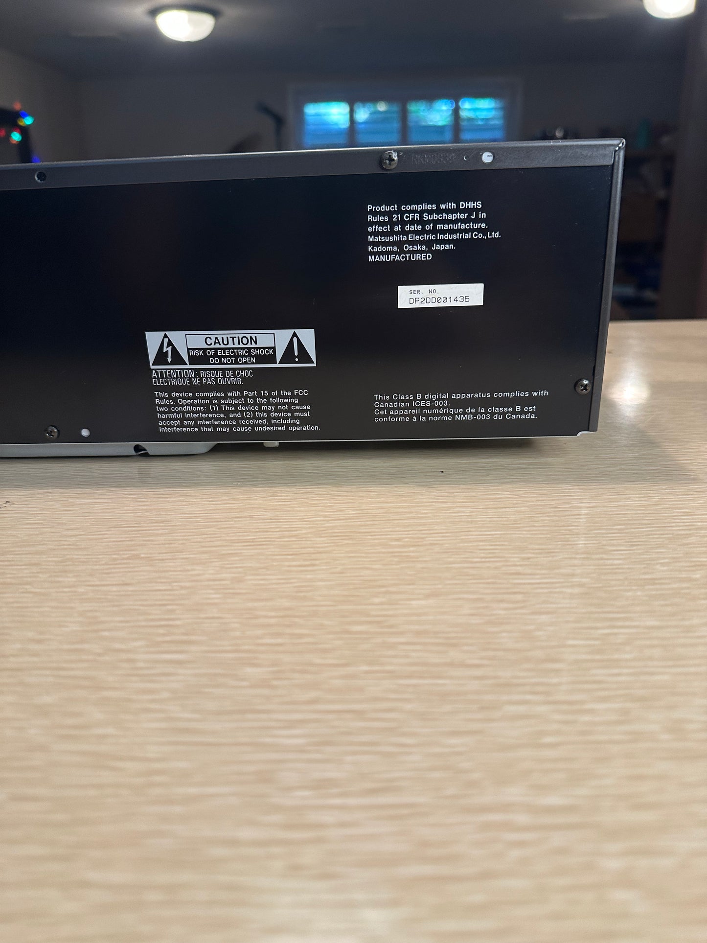 Technics SL-PD9 CD Changer 5 Compact Disc Player HiFi Stereo Vintage *Serviced*