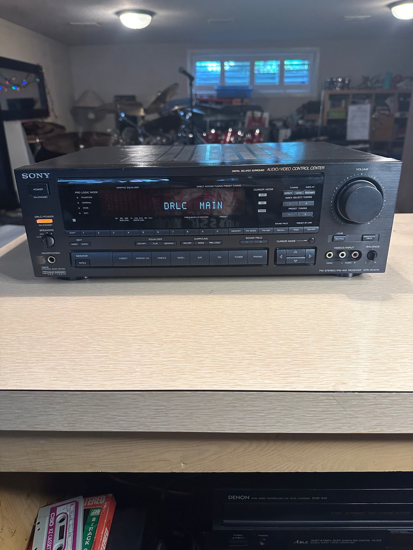 Sony STR-AV1070X AM/FM Stereo Receiver Audio/Video 120W Per Chan! *Serviced*