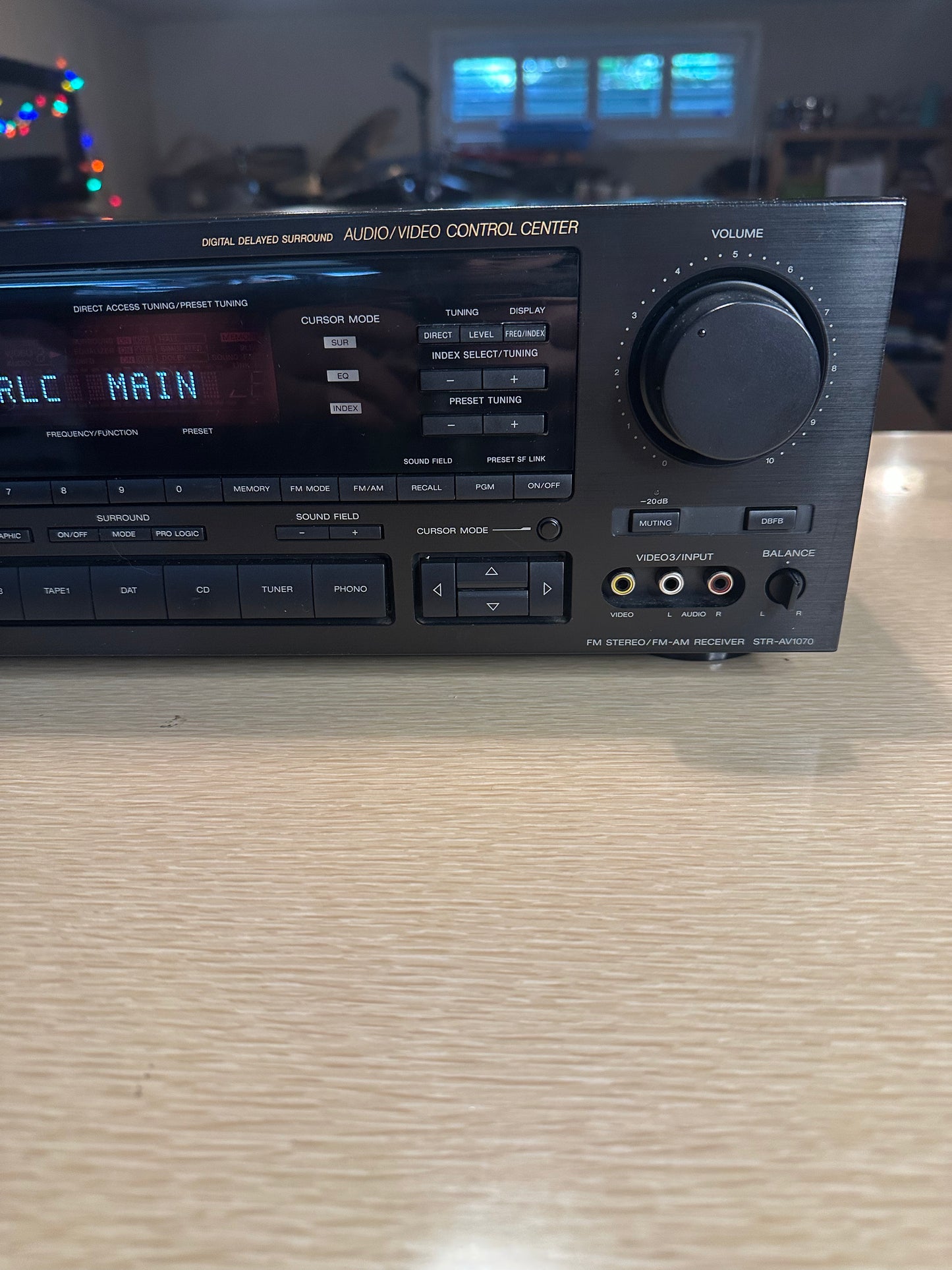 Sony STR-AV1070X AM/FM Stereo Receiver Audio/Video 120W Per Chan! *Serviced*
