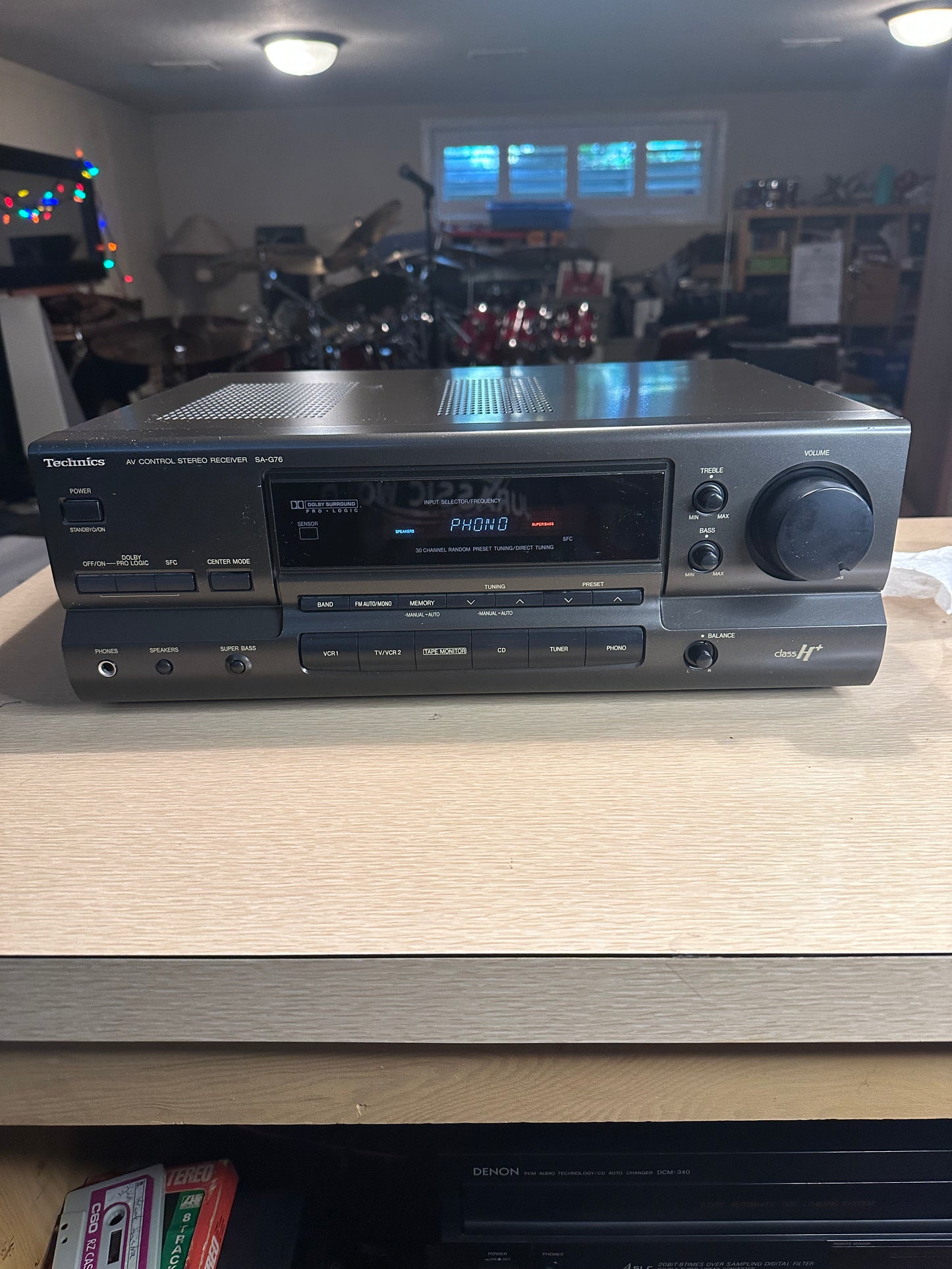 Tested HI-FI Technics SA-G76 5-Channel AV Stereo Receiver Class H Plus Serviced