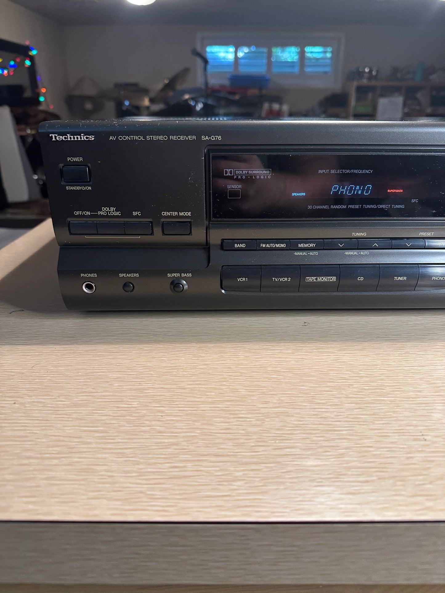 Tested HI-FI Technics SA-G76 5-Channel AV Stereo Receiver Class H Plus Serviced