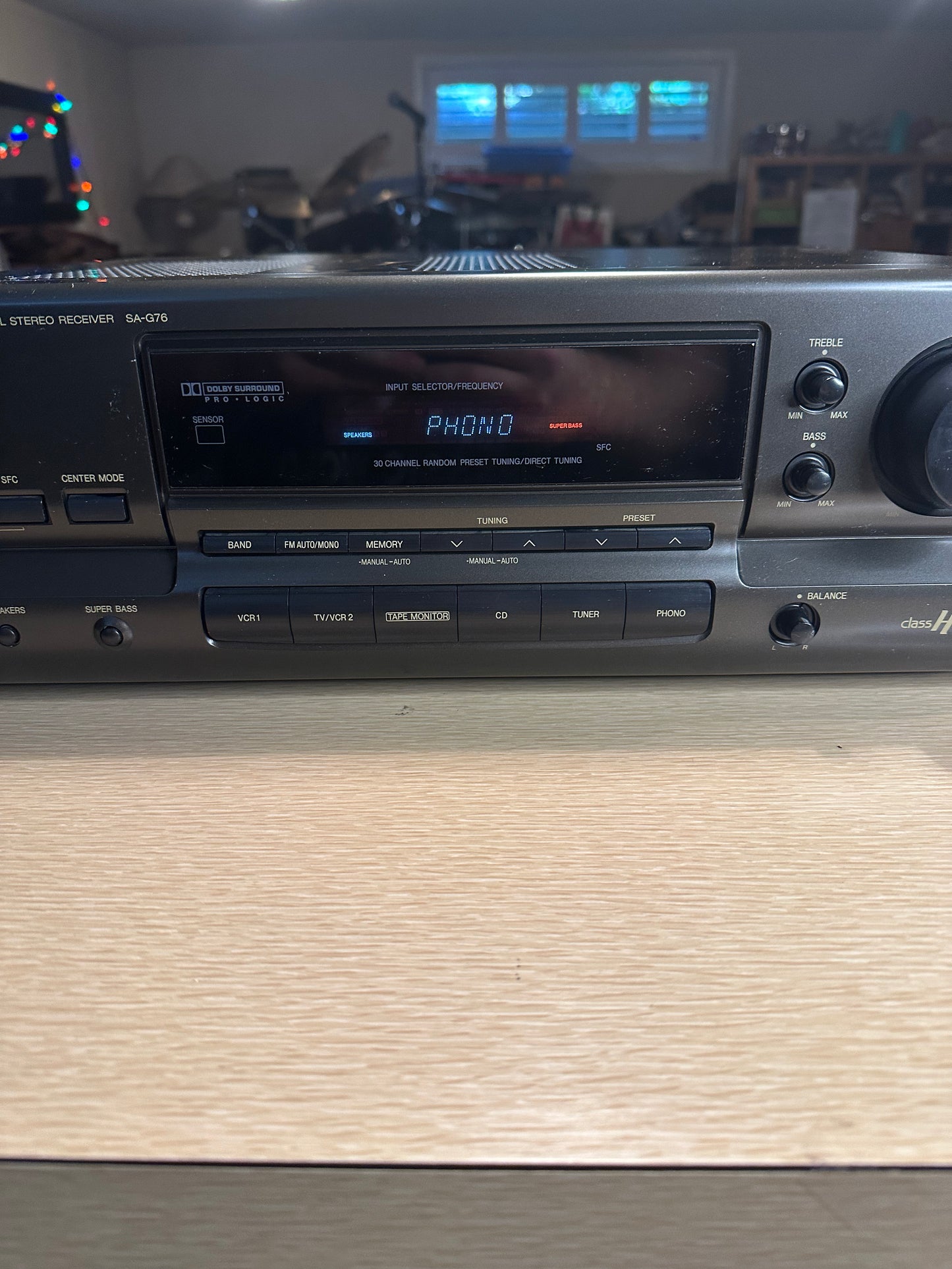 Tested HI-FI Technics SA-G76 5-Channel AV Stereo Receiver Class H Plus Serviced