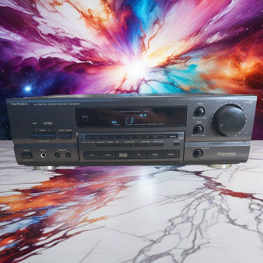 Technics SA-GX470 AV Control Stereo Receiver – Used, Fully Working *Serviced*