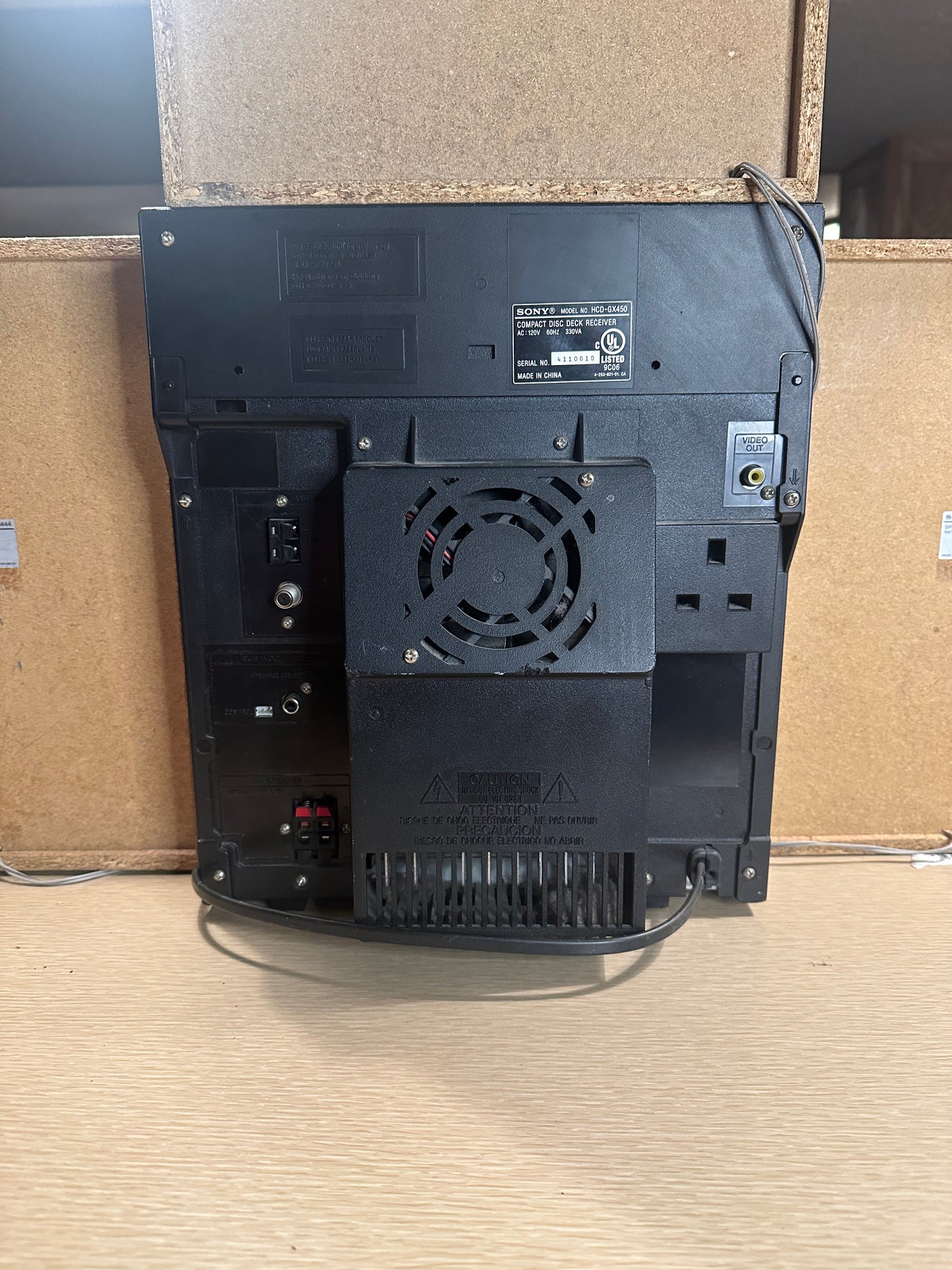 Sony MHC-GX450 Stereo System 🎶 3-CD, Dual Tape, Mini Hi-Fi Component