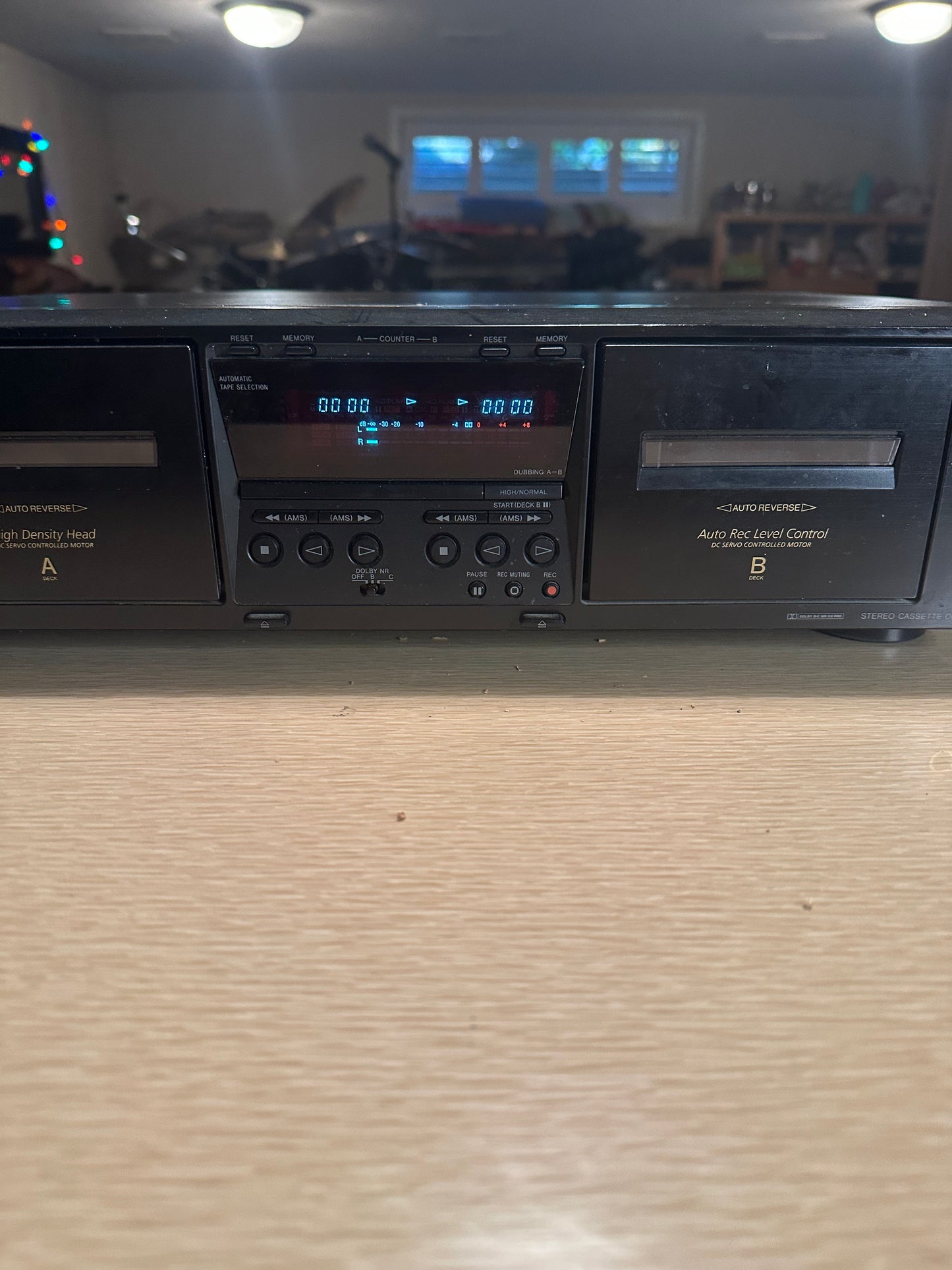 Sony TC-WE475 Dual Cassette Deck Auto Reverse Player Recorder with Pitch Control