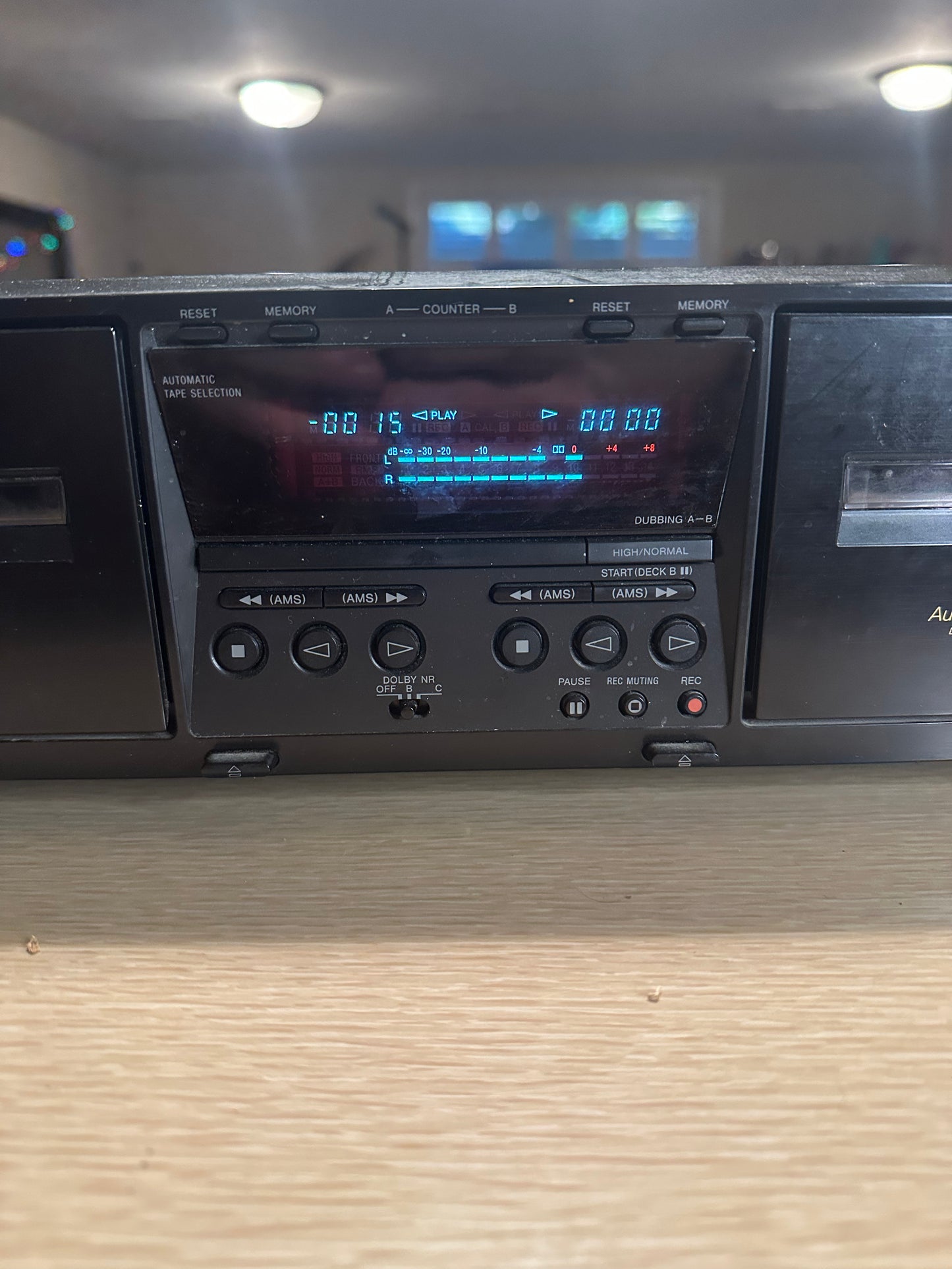 Sony TC-WE475 Dual Cassette Deck Auto Reverse Player Recorder with Pitch Control
