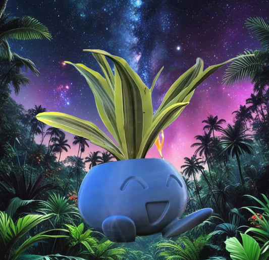 Super Cute Pokemon Oddish Flower Or Plant Pot Planter BRAND New