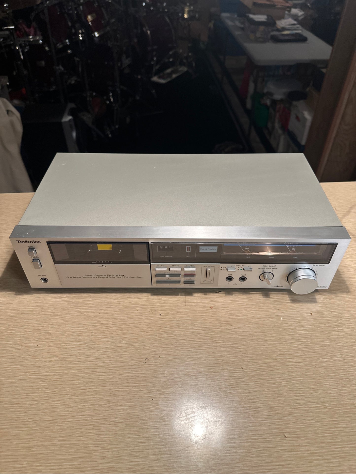 Technics RS-M224 Dolby B&C Cassette Deck - Fully Serviced - Works & Sounds Great