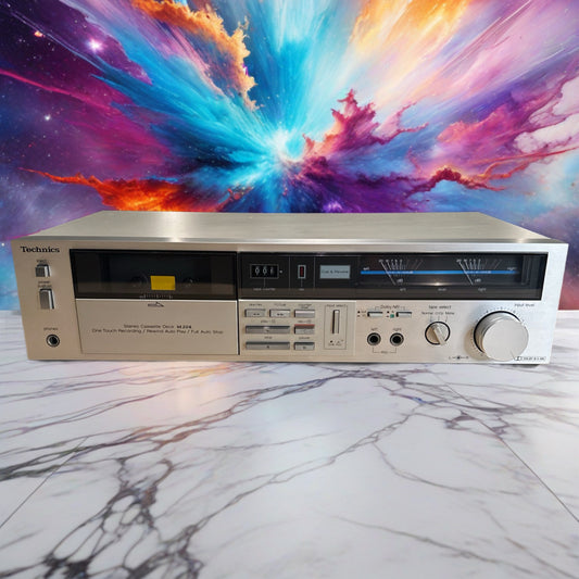Technics RS-M224 Dolby B&C Cassette Deck - Fully Serviced - Works & Sounds Great