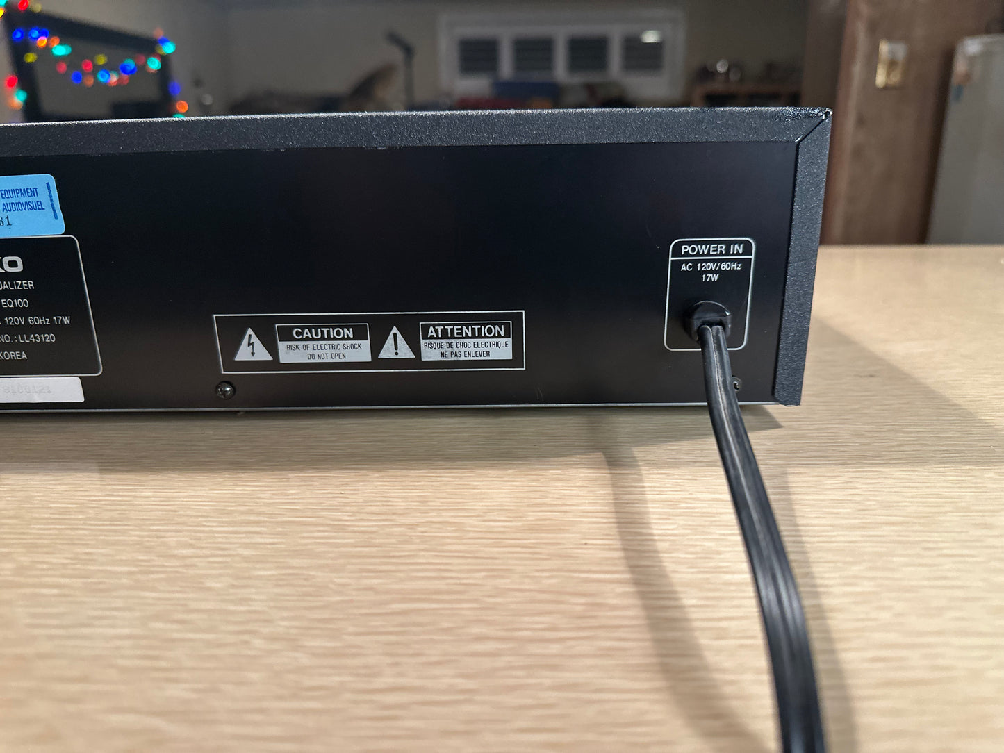 Vintage Nikko EQ100 Stereo Graphic Equalizer 10 Band Fully Serviced Rare