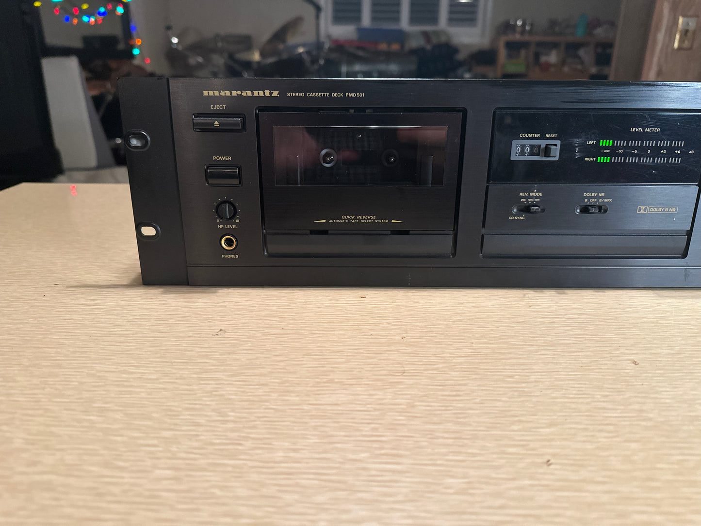 Vintage Marantz PMD501U PMD-501 Professional Stereo Cassette Deck Fully Serviced