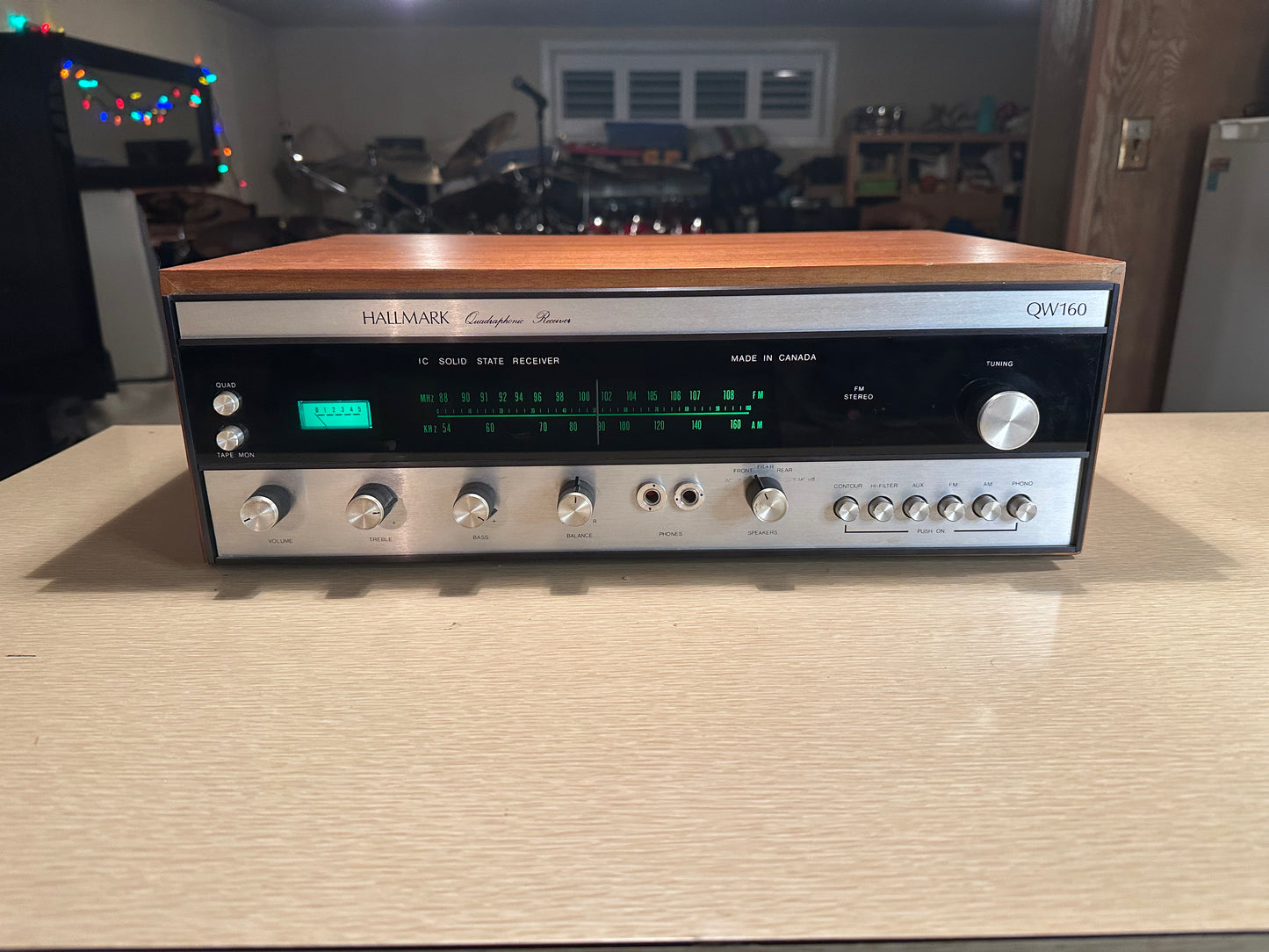 Hallmark QW160 Quadraphonic Receiver Fully Serviced Extremely Rare 🔥