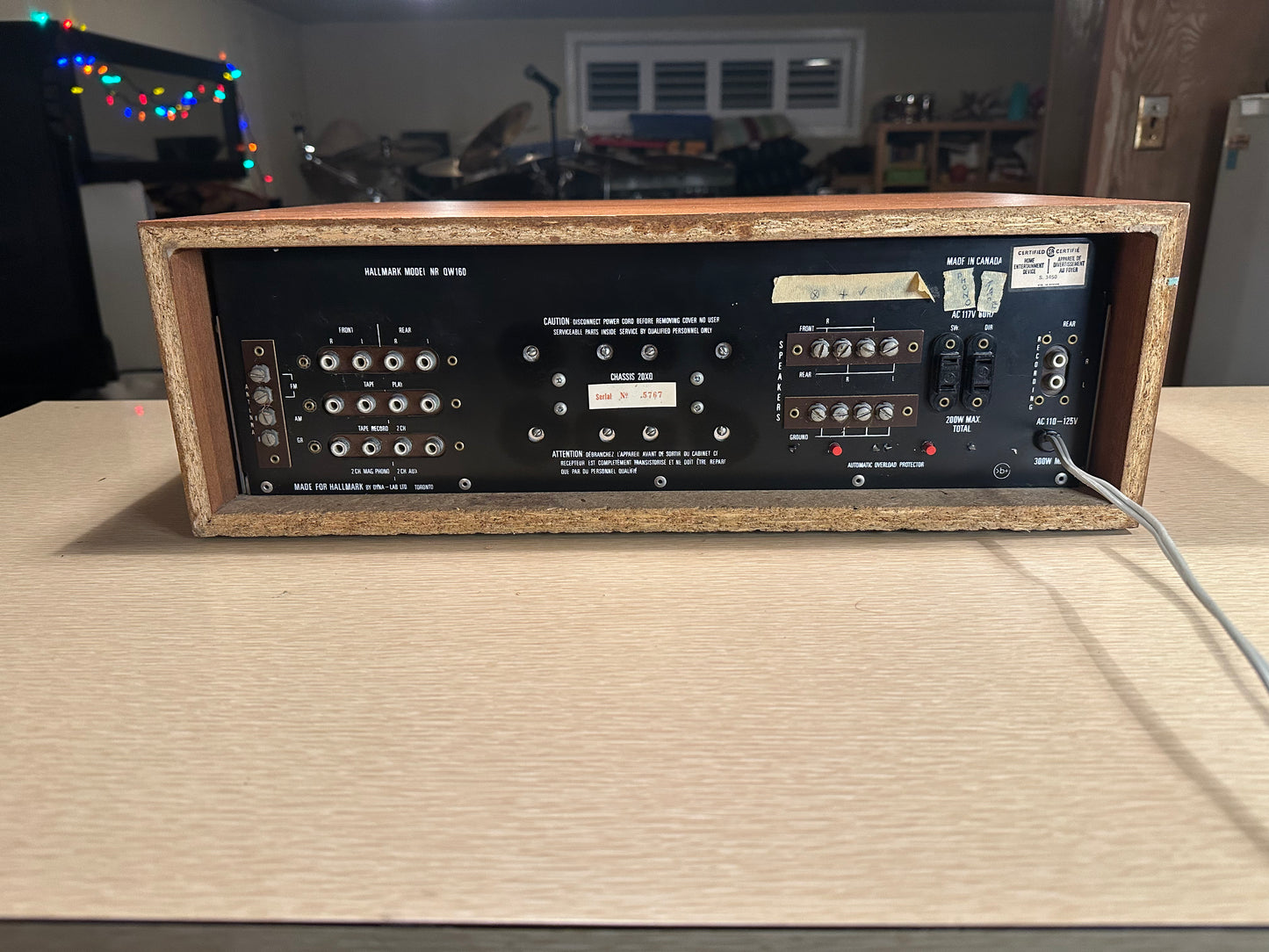 Hallmark QW160 Quadraphonic Receiver Fully Serviced Extremely Rare 🔥