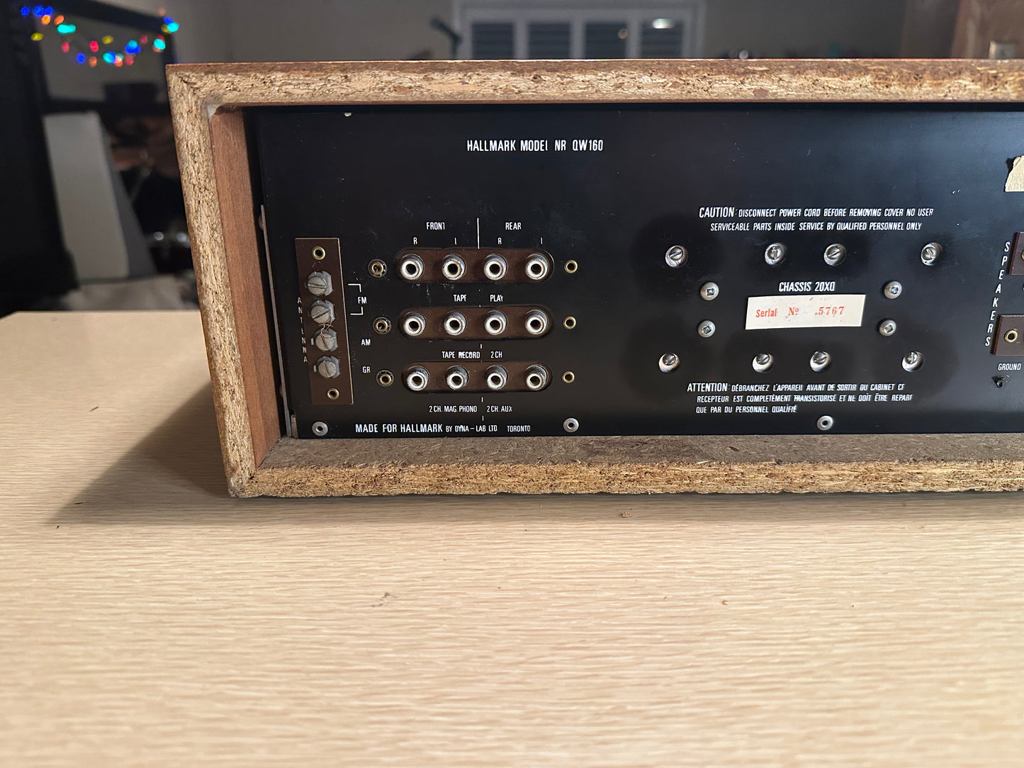 Hallmark QW160 Quadraphonic Receiver Fully Serviced Extremely Rare 🔥