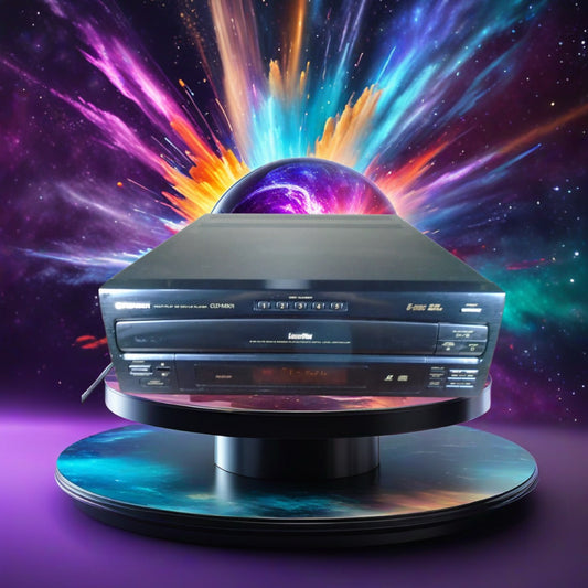 Pioneer CLD-M301 LaserDisc Player and 5-Disc CD Player W/ Remote - Working