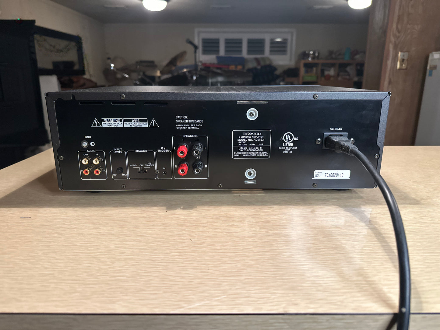 ONKYO Integra ADM 2.1 Stereo Power Amplifier, 100W X 2 Channels | Full Service✅