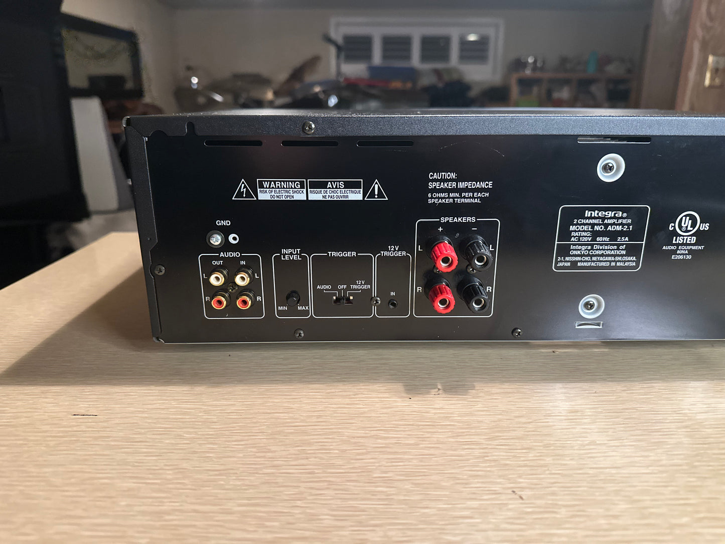 ONKYO Integra ADM 2.1 Stereo Power Amplifier, 100W X 2 Channels | Full Service✅