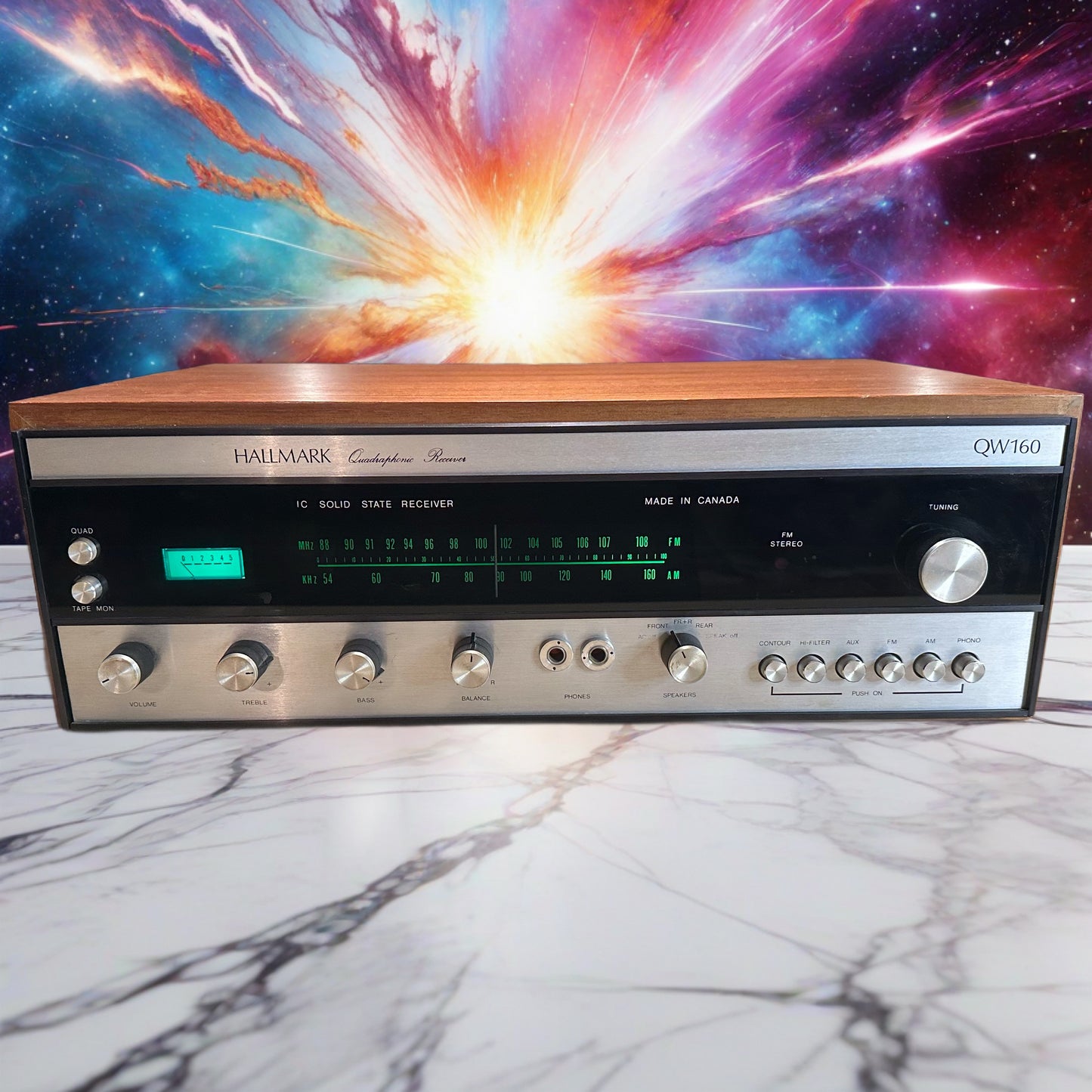 Hallmark QW160 Quadraphonic Receiver Fully Serviced Extremely Rare 🔥