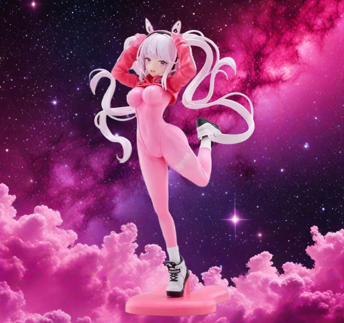 19.5cm Nikke Alice Godess Of Victory Jumping Posture Action Figure Toy NIB