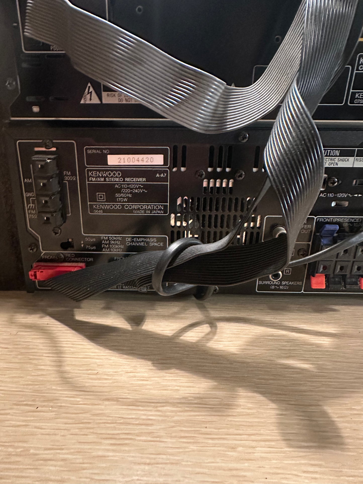 KENWOOD A-A7 Amp, DP-MA9 CD, GE-A7 Equaliser, X-A9 Tape Deck Stereo system Works
