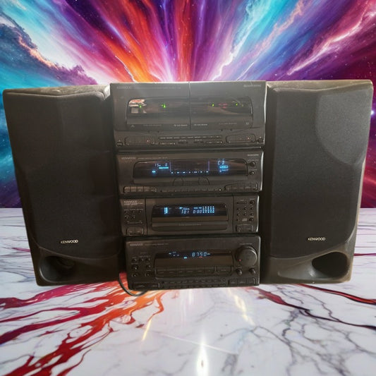 KENWOOD A-A7 Amp, DP-MA9 CD, GE-A7 Equaliser, X-A9 Tape Deck Stereo system Works
