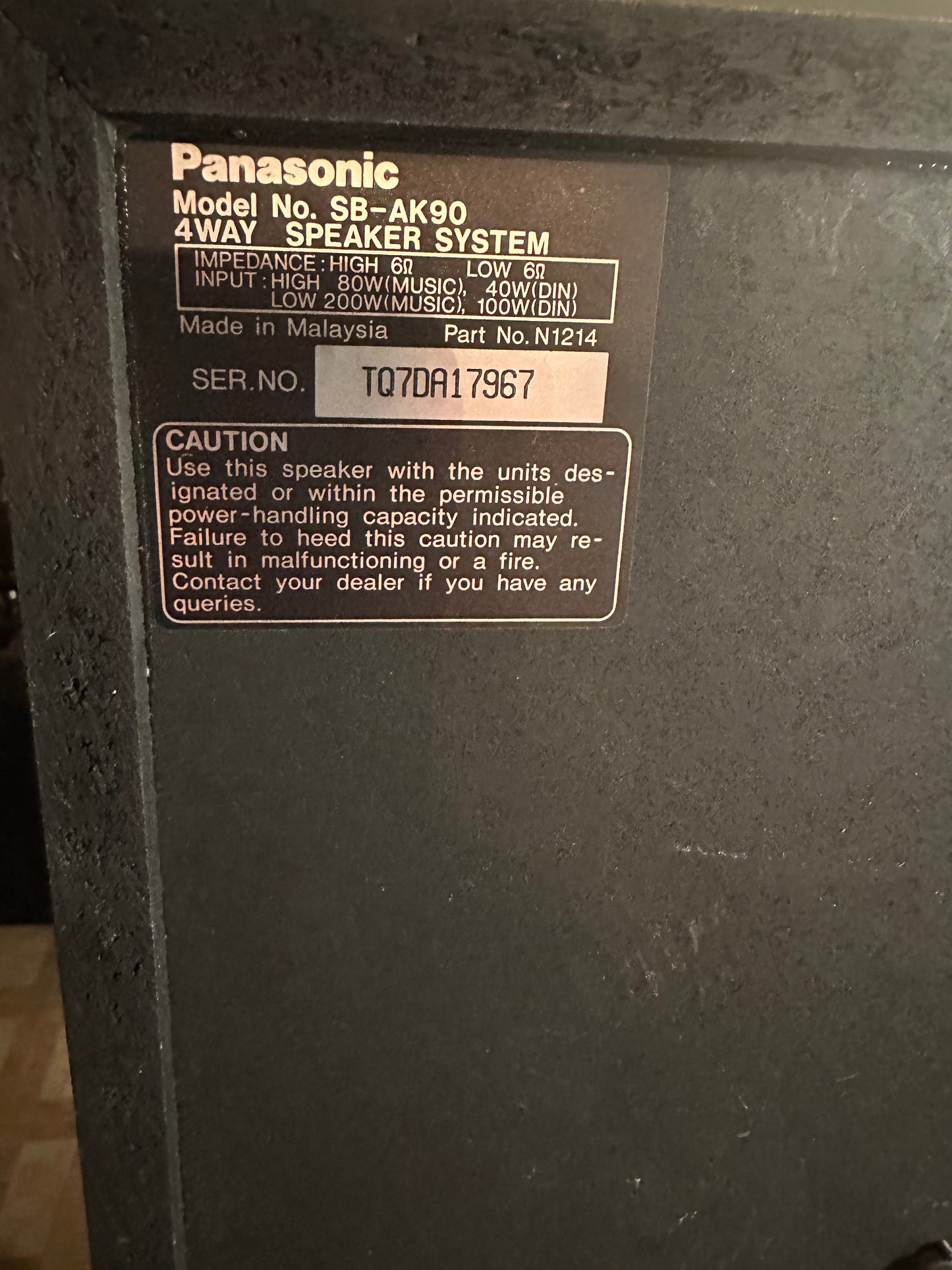 Panasonic Radio Stereo System Boombox SA-AK91 50+1 CD Changer dual Tape Tested🔥