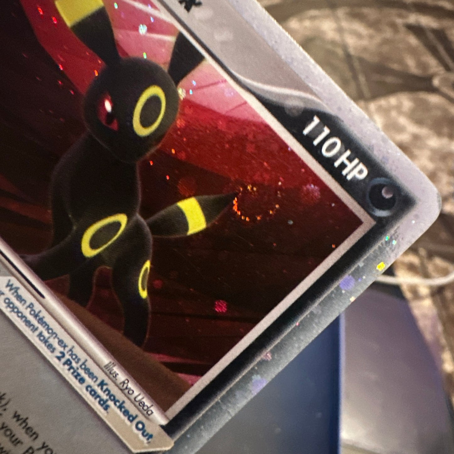 Vintage Umbreon ex 112/115 Unseen Forces Holo Ultra Rare Pokémon Card Swirl💫