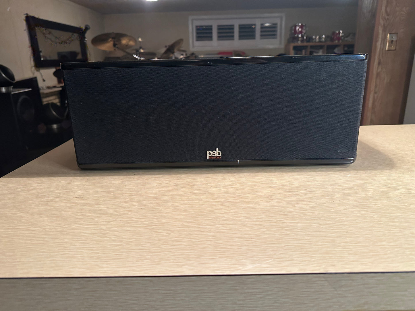 PSB Stratus C5 Center Channel Speaker Gloss Black *TESTED/WORKING*