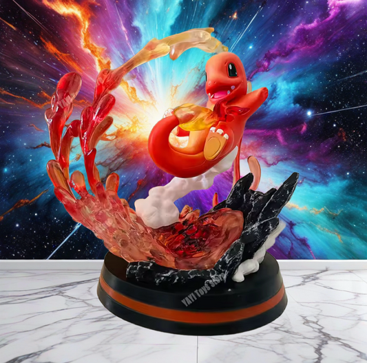 New Pokemon Bandai Charmander 5 Inch Charmander Action Figure In Box Gift Idea