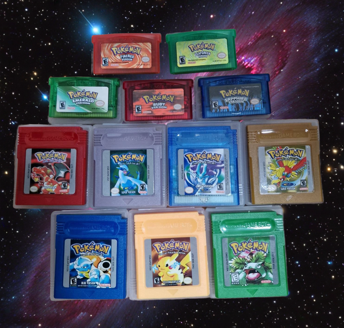 12 Vintage Game boy Pokemon Game Bundle New With Cases (Please Read)