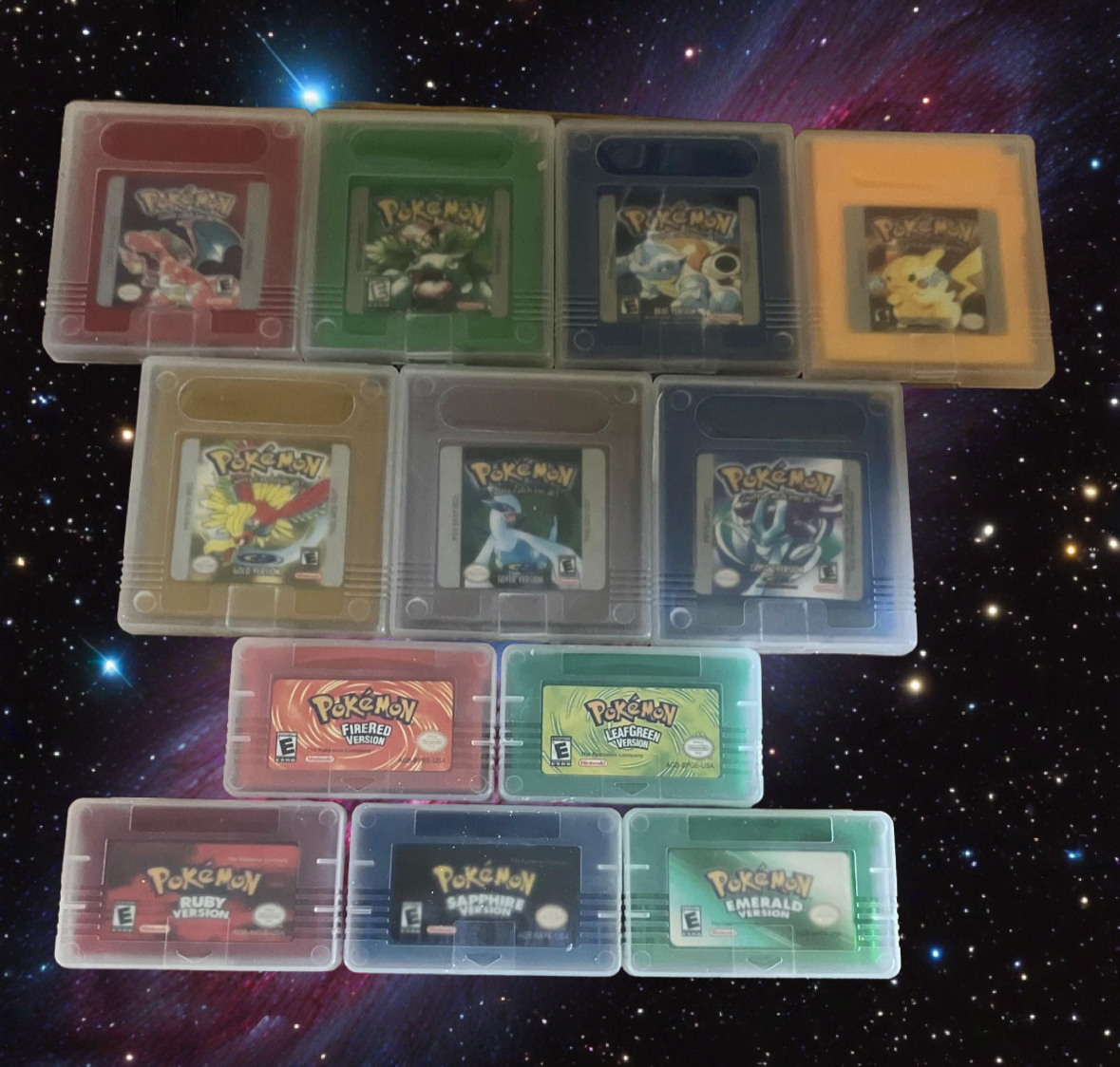 12 Vintage Game boy Pokemon Game Bundle New With Cases (Please Read)