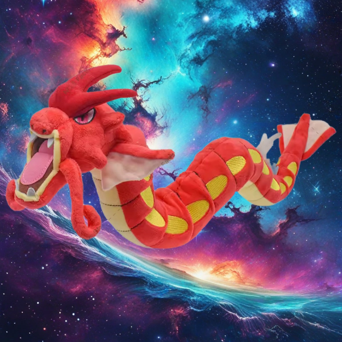 58cm Kawaii Shiny Red Gyarados Plush Doll Brand New Gift Idea Awesome!