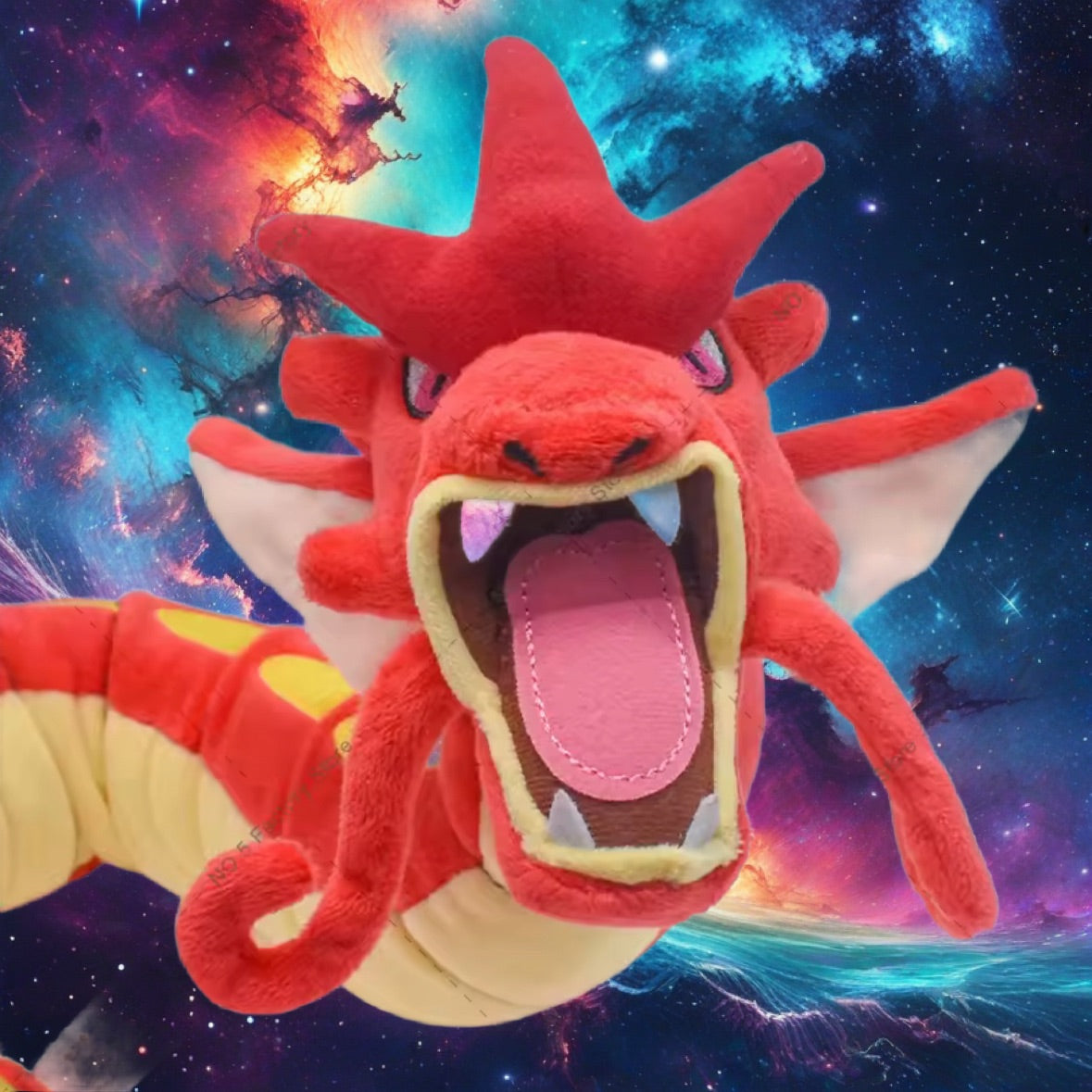 58cm Kawaii Shiny Red Gyarados Plush Doll Brand New Gift Idea Awesome!
