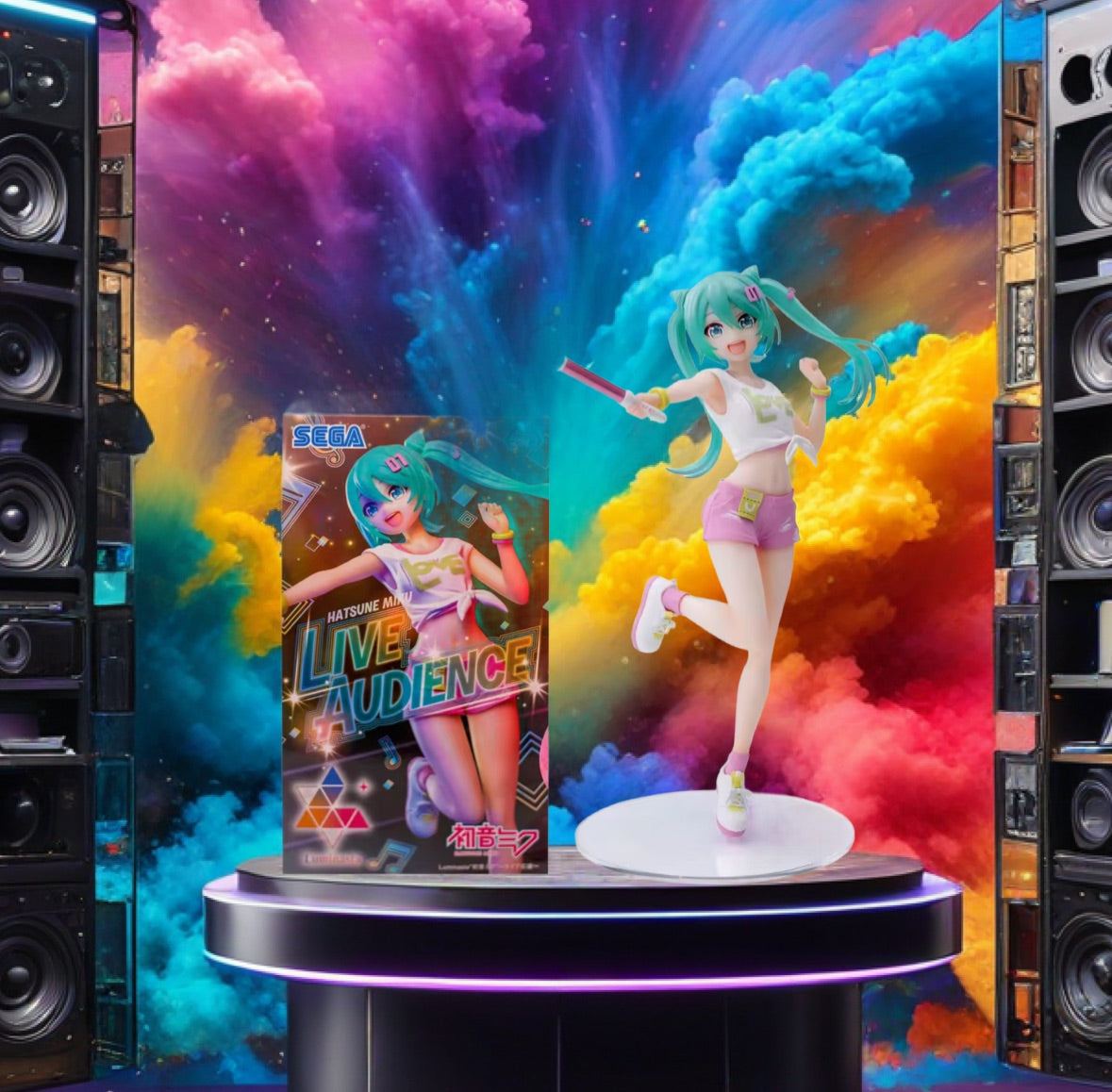 20CM Anime Hatsune Miku Figure On-Site Cheer Cheerleader