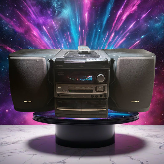 Vintage Aiwa NSX-NV9000 Stereo System  Cd And Cassette Player ULTRA RARE BEAST🔥