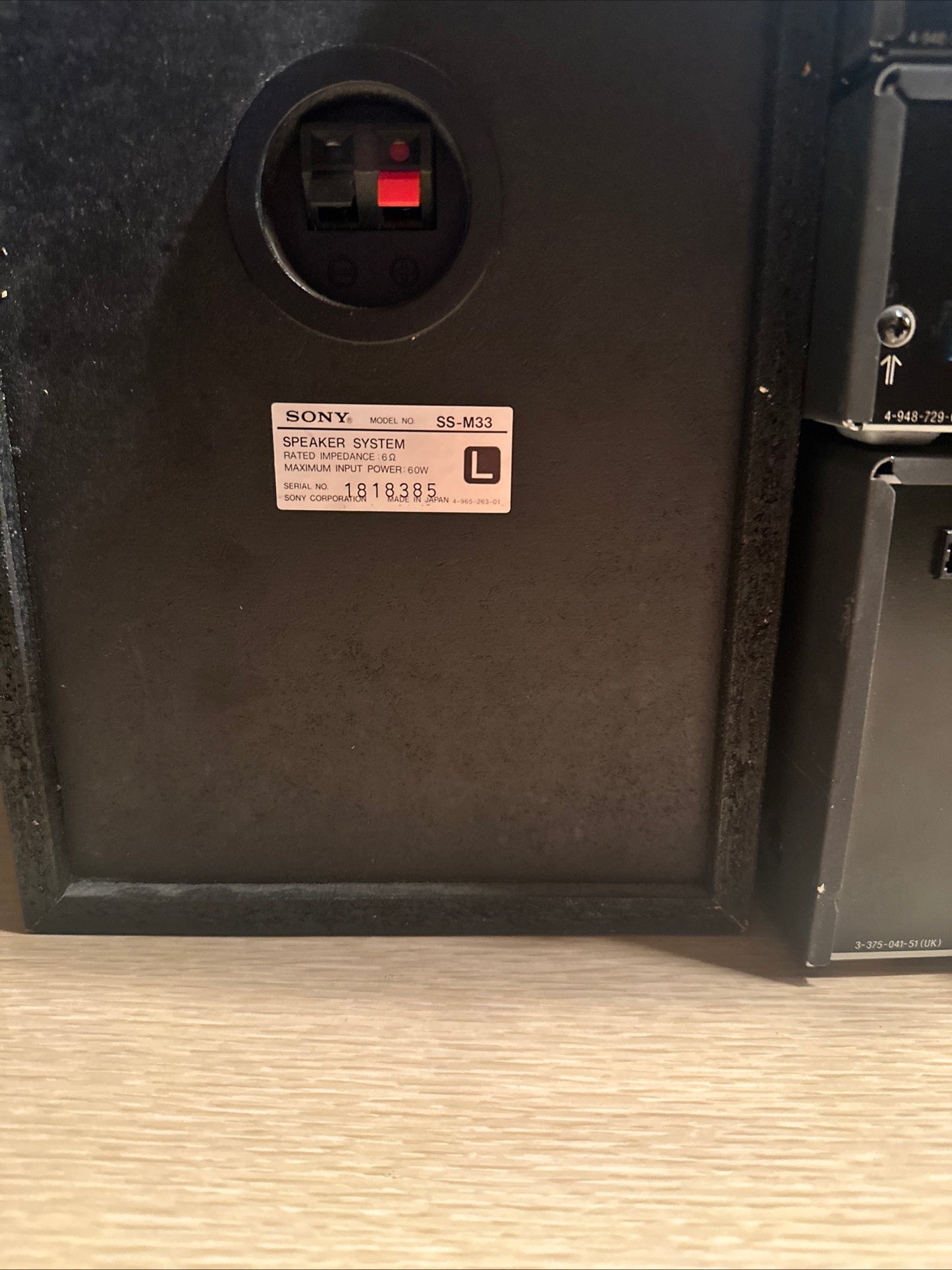 Sony MHC-3700 Mini HI FI Component System Tested Working Please Read