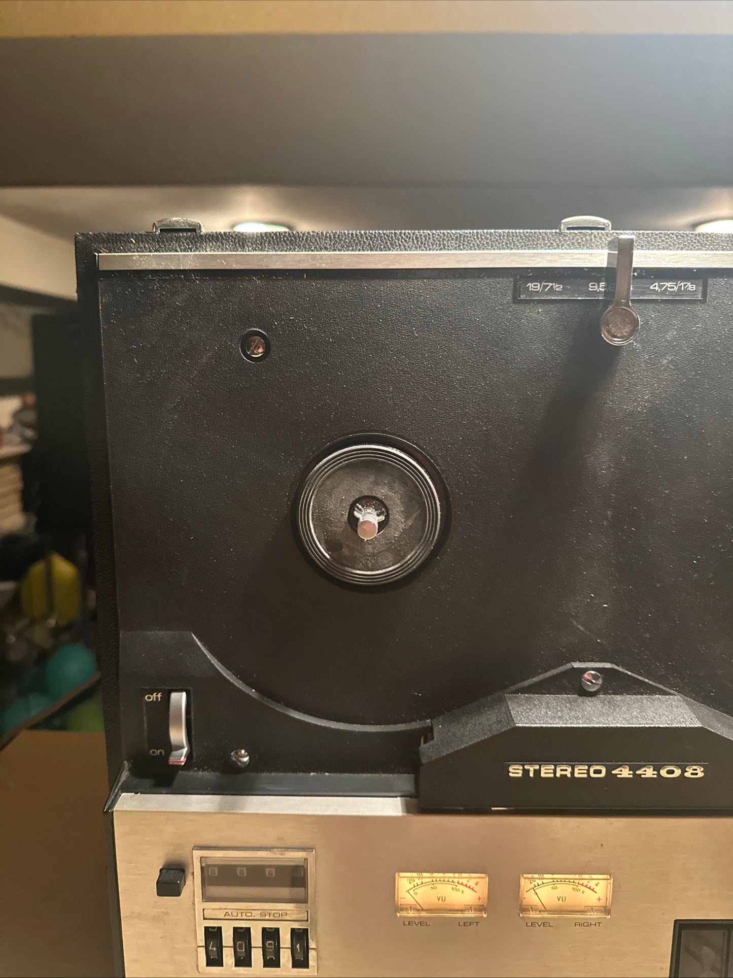 Philips Stereo 4408 Reel-to-reel 18cm Tape Deck Powers On And Working Very Rare!